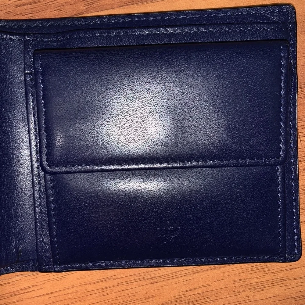 Authentic MCM Bifold Wallet